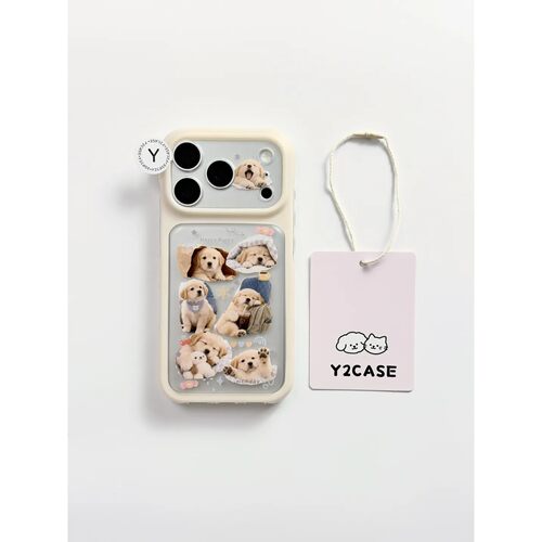 Y2CASE•卡通可爱小金简约ins手机壳18promax保护苹果18pro女苹果17proMax双层17proiPhone17苹果16pro