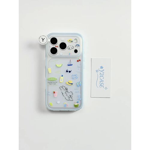 Y2CASE•磨砂二合一•i简约ins手机壳17promax保护iphone15女iPhone16pro双层iphone16卡通iPhone17苹果15pro