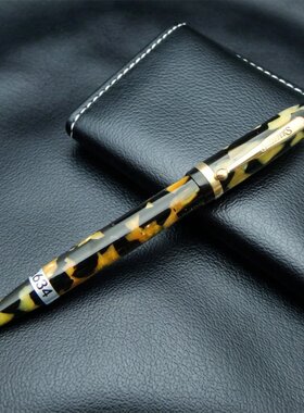 犀飞利钢笔西华Sheaffer拉杆上墨平衡花奶牛金笔尖原装进口优收藏