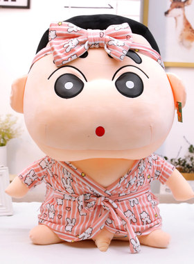 超软蜡小新孩子女神毛绒玩具
