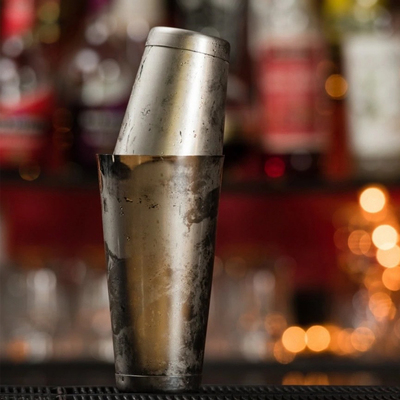 304专业调酒用具杯 美式波士顿摇酒壶器套装雪克壶shaker摇壶