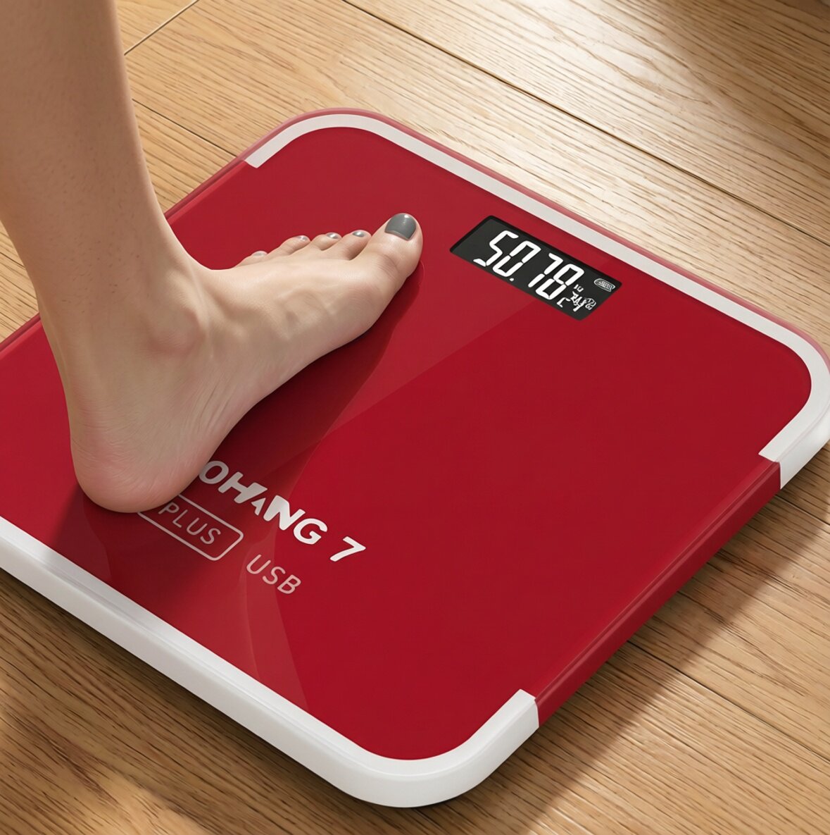 智能体脂秤家用精准电子秤人体称重秤APP连接钢化玻璃体重秤