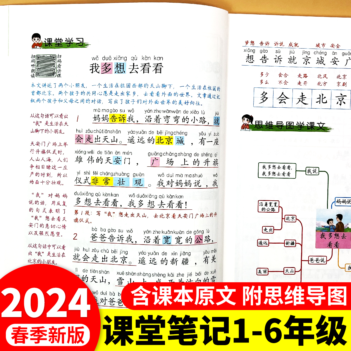 黄冈课堂笔记1-6年级全套