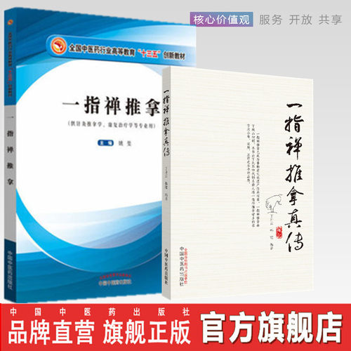 套装2本一指禅推拿真传+推拿
