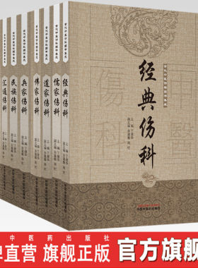 【全10册】古代中医伤科图书集成系列丛书 经典 儒家 流派 兵家 民族 导引 汇通 杂家 佛家 道家伤科 中国中医药出版社 中医骨伤