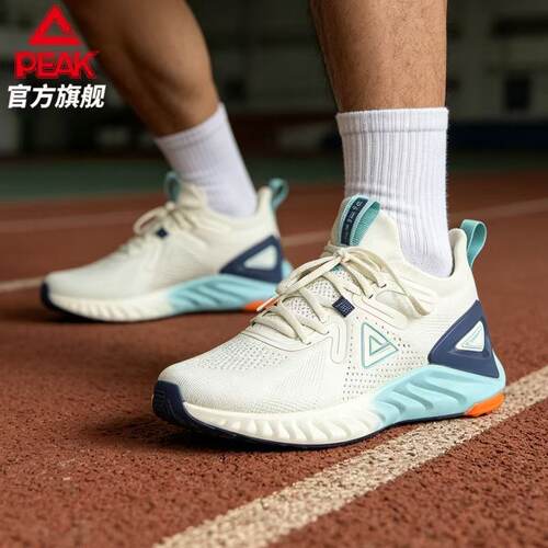 匹克态极1.0PLUS跑步鞋男透气运动鞋断码清仓太极软弹耐磨跑鞋男