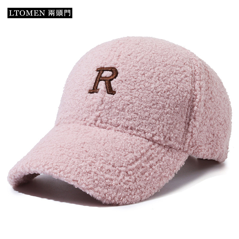 棒球帽户外女士秋冬季保暖刺绣