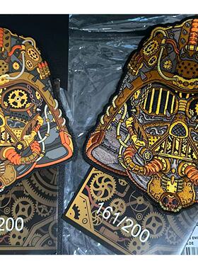 正品现货 德国Patchlab全球限量版蒸汽朋克星球大战士高端魔术贴