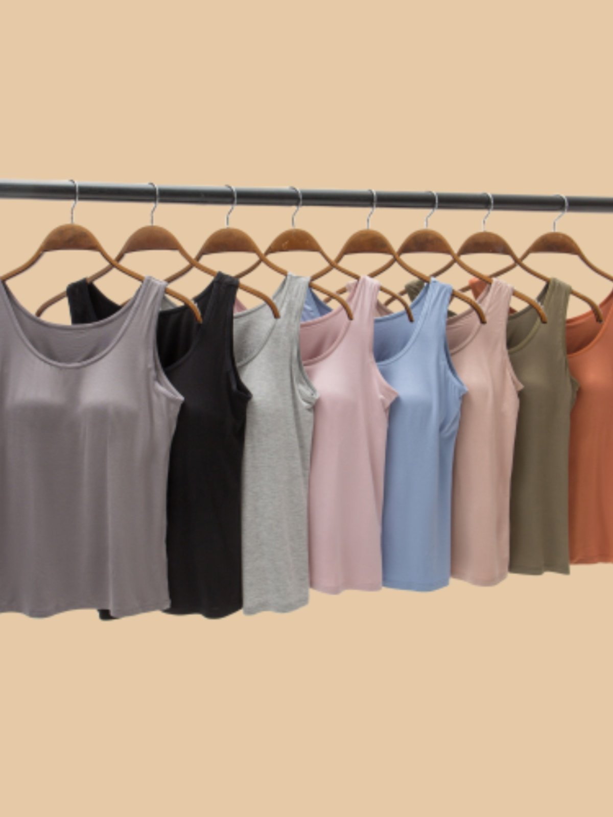 带胸垫莫代尔吊带背心纯色休闲运动内搭打底衫夏季免穿文胸瑜伽,女士内衣/男士内衣/家居服,吊带/背心/T恤/打底/肌底衣,淘宝优惠券,粉丝福利购,淘宝优惠卷