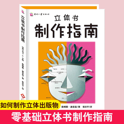 正版立体书制作指南儿童图画书创作指南精装）立体书视觉艺术创作纸艺设计参考书纸艺工程爱好者立体教科书设计教程入门书籍