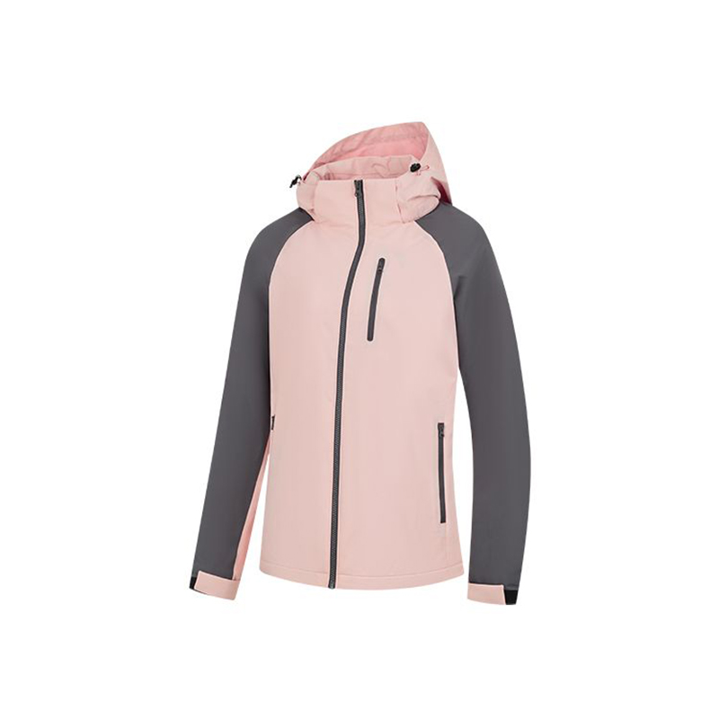 乔丹女梭织厚外套2025年冬季新款超暖绒风衣商场同款QDFFD2254317