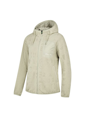 乔丹女针织开衫2025年冬季新款休闲加绒外套商场同款QDFWD2254449