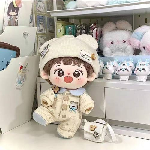 20cm无属性娃衣服棉花娃娃换装着替公仔玩偶原创现货正版可爱超萌