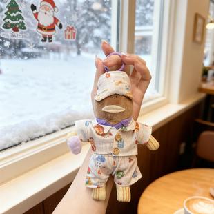 比奇堡的居民娃衣愣愣鱼瘫瘫鱼衣服丑鱼呆呆鱼打工鱼现货面包睡衣