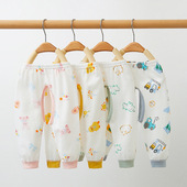 子四季 新生婴儿裤 款 打底长裤 宝裆裤 儿童春秋睡裤 骨秋裤