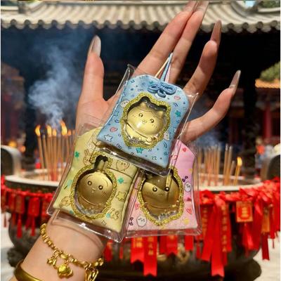 新款足金锦囊袋好运挂件卡通乌萨奇吉伊小八包包挂饰送女生礼物