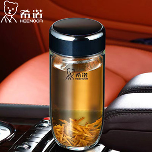 新款希诺单层玻璃杯泡茶杯办公杯鹅蛋杯XN-7715/7716/7717/7718