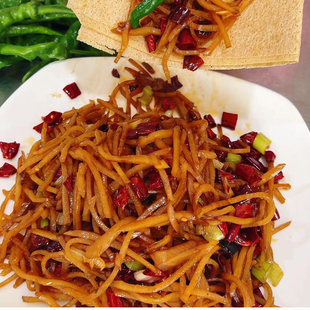 邳州特产干红椒酱菜丝250克每包