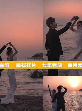 2024新主题影楼展会情侣婚纱照放大样片客片室外森系草地湖边H130