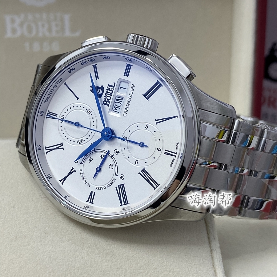 依波路Ernest Borel复古系列GS8780R6-28551男士时尚自动机械腕表 手表 瑞士腕表 原图主图