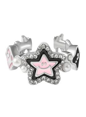 玩物制造 PSYS联名VSCH LUCKY STAR新款步步高升面包幸运星戒指