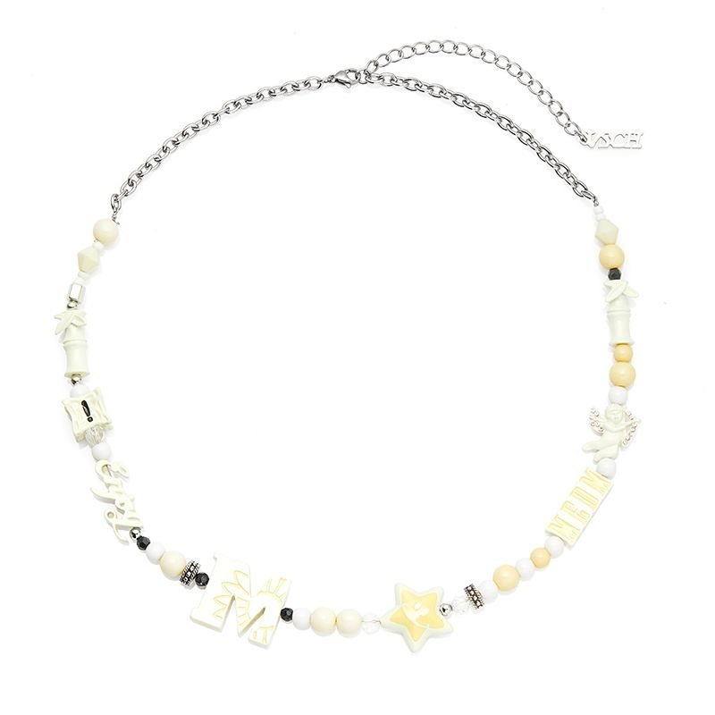 幸运星笑脸项链国潮嘻哈说唱男女