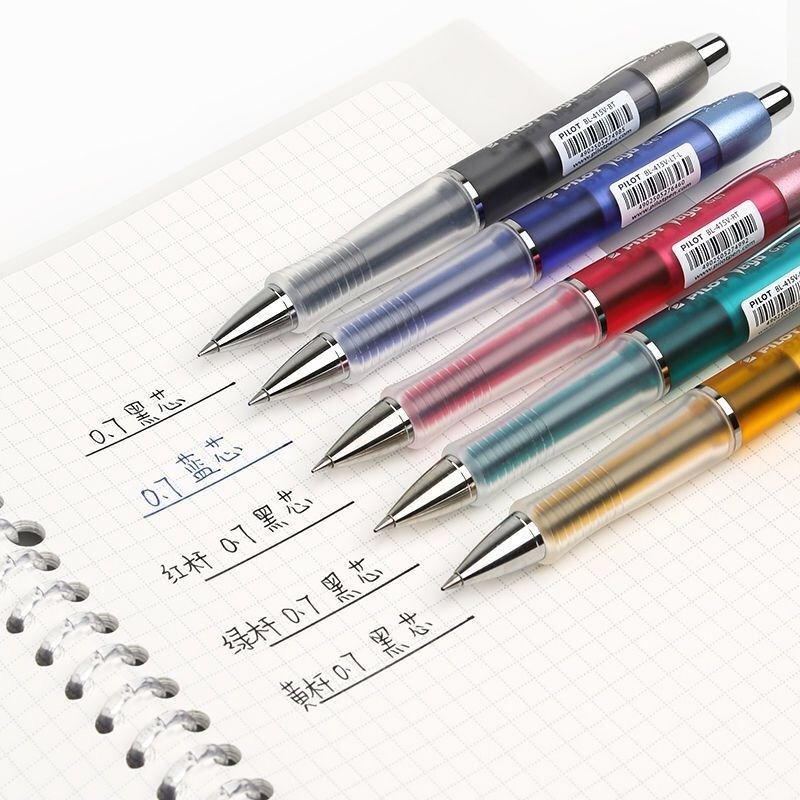 大容量百乐按动抗疲劳软握胶