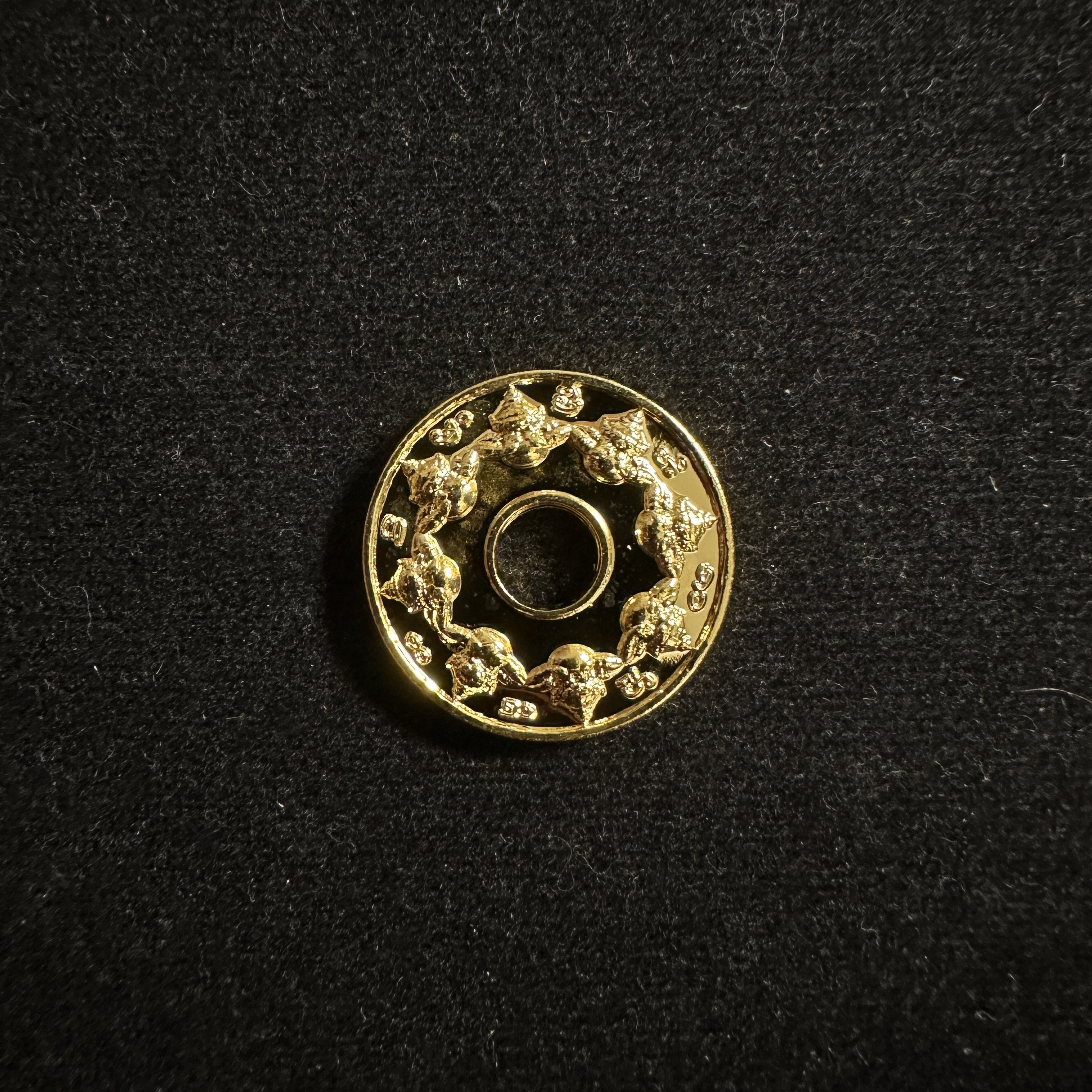 泰式正品手工阿赞苏斌早期拉胡铜制正品保证抖音同款