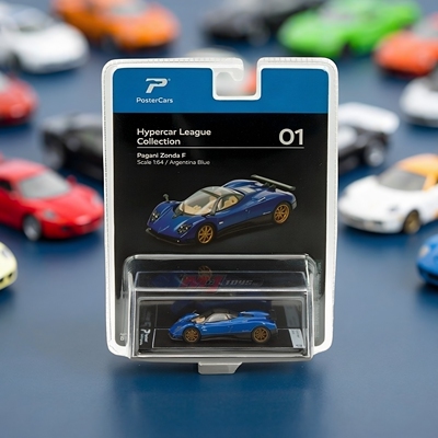Postercars1比64合金车模挂卡装