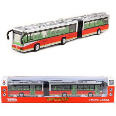 铠威美生合金双节铰接式公交车