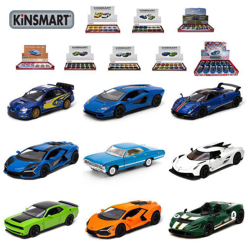 KiNSMART智冠合金玩具汽车模型1:36科尼赛克Jesko迈凯伦兰博基尼