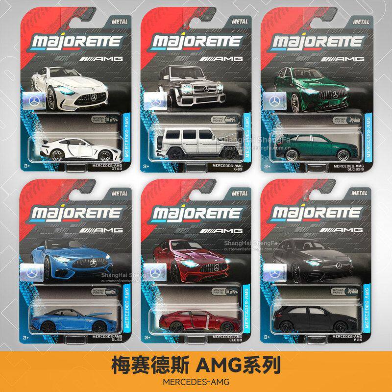 汽车模型仿真Majorette轮合金美