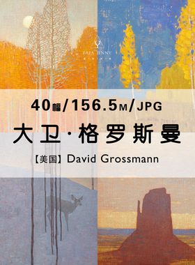 大卫格罗斯曼David Grossmann绘画作品集合集高清电子版图片临摹