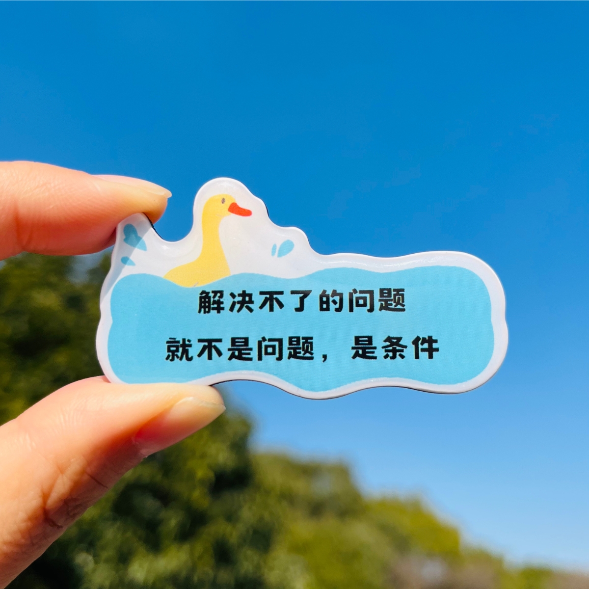 大鹅说系列创意文字冰箱贴第二季