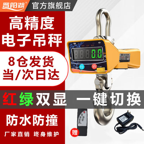晋阳湖电子吊秤5吨3吨不锈钢防水