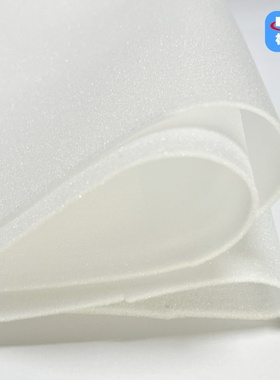 HM/杭美海绵30D高密度白色复合卷材1.5mm/2mm/厚超薄吸水吸油内衬