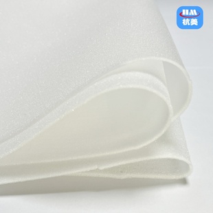 厚超薄吸水吸油内衬 2mm 杭美海绵30D高密度白色复合卷材1.5mm