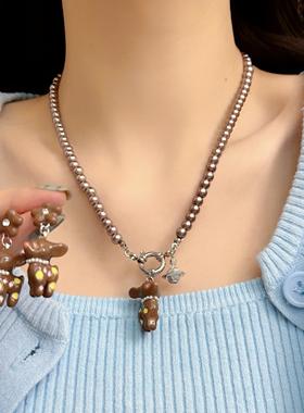 日韩简约气质打结麻花圈耳钉