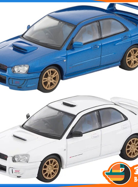 TOMYTEC合金车模型TLV斯巴鲁N336a翼豹WRX STI N337a N281d N274b