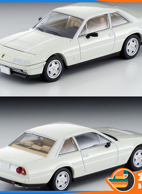 TOMYTEC合金车模型1:64 TLV-NEO法拉利跑车Ferrari 412白色 蓝 黑