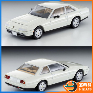 TOMYTEC合金车模型1:64 TLV-NEO法拉利跑车Ferrari 412白色 蓝 黑