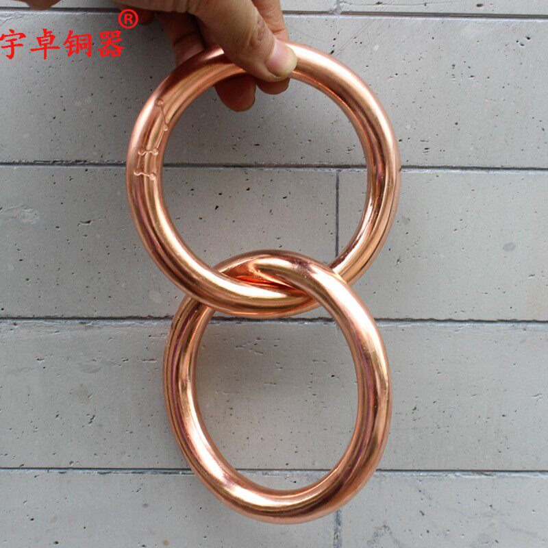 宇卓铜器 纯铜乾坤圈 紫铜乾坤圈南斗六星北斗七星工艺品手环摆件