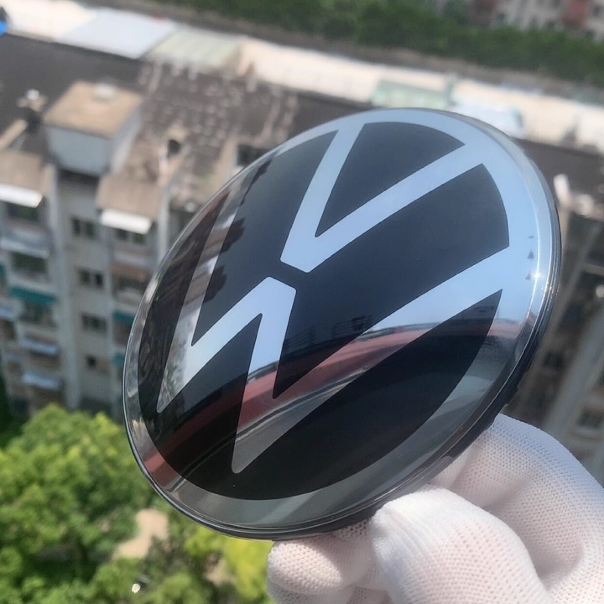 原厂大众朗逸帕萨特中网标车头