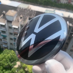 适用大众新款朗逸ACC中网标帕萨特车头前面车标镜面水晶原厂正品