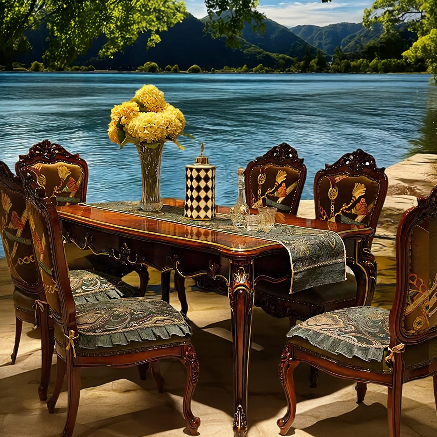 餐桌椅垫2025新款马蹄形椅子坐垫