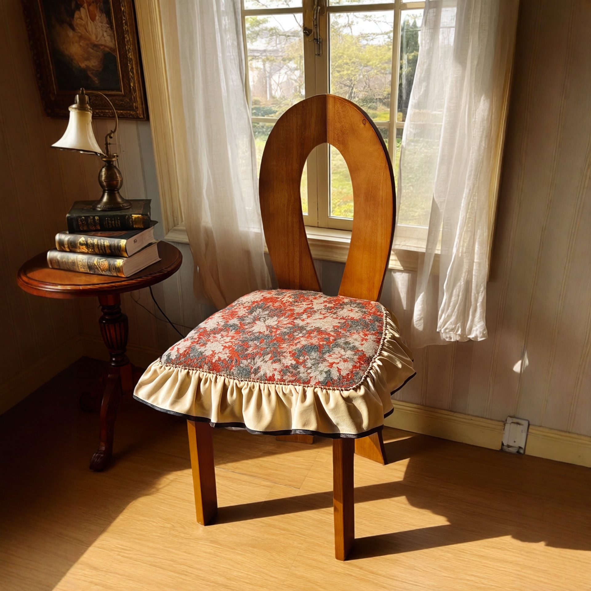 2025新款餐椅垫结婚红色防滑坐垫