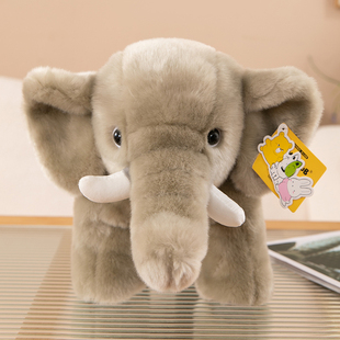 仿真大象毛绒玩具公仔创意抱枕小象玩偶布娃娃儿童生日礼物送女生
