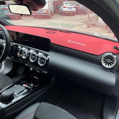 奔驰A级仪表台垫防晒遮阳防滑底