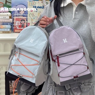 旅行户外双肩包女轻便登山包爬山小号背包徒步骑行运动书包春游包