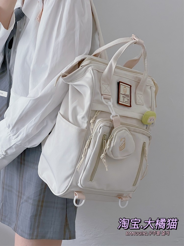 KOREAN INS COLLEGE STYLE JK GIRL BACKPACK JAPANESE SWEET UNIFORM HANDBAG CAMPUS TRAVEL SCHOOLBAG GIRL